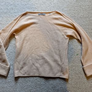 Vince Wool & Cashmere Women's Beige Sweater Size Small